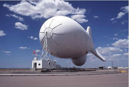 Radar khinh khí cầu (ảnh minh họa: nguồn defence.org.cn)
